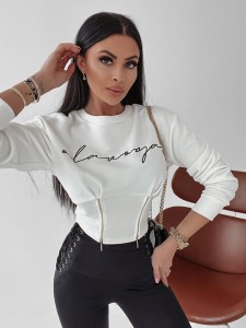 BLUZA AGGIE ECRU 
