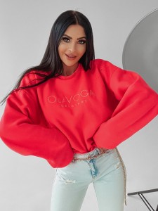 BLUZA MELANIE O LA VOGA NEON RÓŻ