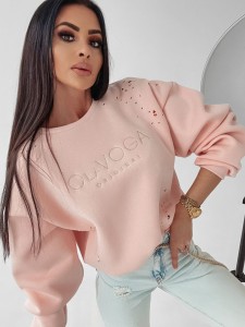 BLUZA MELANIE PUDROWY RÓŻ