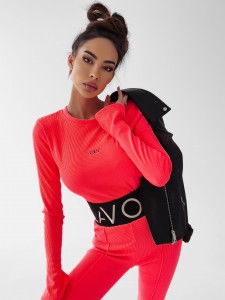 BLUZKA SUSAN NEON RÓŻ