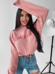 BLUZA CORAL PUDROWY RÓŻ