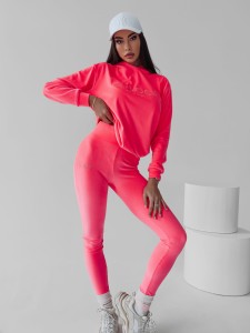 KOMPLET LENA NEON RÓŻ