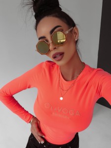 BODY CLARISSE NEON POMARAŃCZ