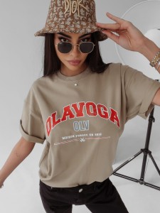 T-SHIRT NEGRA KHAKI