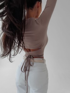 BLUZKA FRANCES BEŻOWY