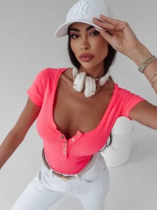 BODY JOLY NEON RÓŻ