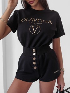 T-SHIRT IRYDA CZARNY