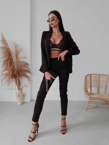 GARNITUR DIVA DAMSKI CZARNY