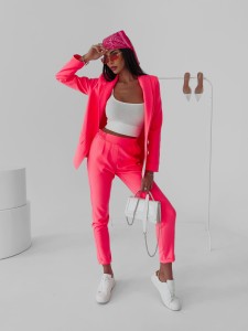 GARNITUR DIVA DAMSKI NEON RÓŻ