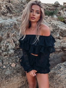 KOMPLET TAHITI CZARNY