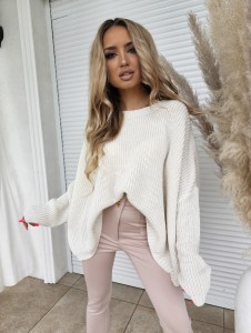 SWETER ZARKA ECRU