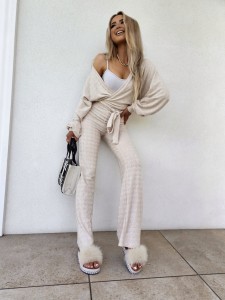 KOMPLET KAIRA BEŻOWY