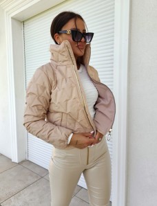 KURTKA V CIEMNY BEŻ