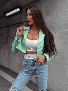 ŻAKIET KALOSA PISTACJOWY