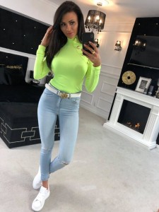 BLUZKA GOLF BALMAAIN LIMONKA