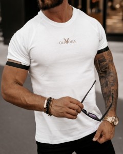 T-SHIRT MĘSKI OVG BIAŁY