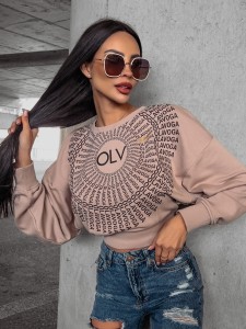 BLUZA TANES BEŻOWY