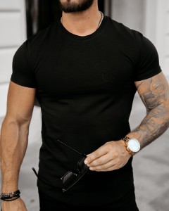 T-SHIRT MĘSKI CAMEO CZARNY