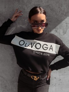 BLUZA KAILEE CZARNY ECRU