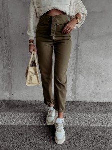 SPODNIE GIOLA KHAKI