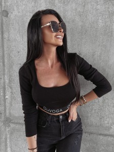 TOP LIZ  CZARNY