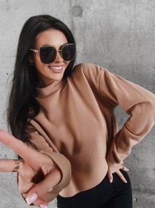 SWETER ENNA BEŻOWY