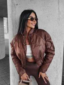 KURTKA LORA CZEKOLADOWY