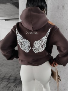 BLUZA FORTA CZEKOLADOWY