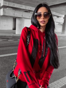 BLUZA NUKUS UNISEX CZERWONY