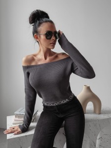 SWETER ART GRAFITOWY
