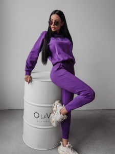 SPODNIE AKIRA O LA VOGA FIOLETOWY