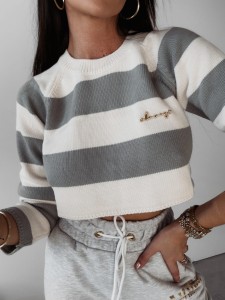 SWETER JUDE JASNOSZARY ECRU