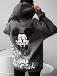 BLUZA ELIN GRAFITOWY