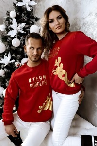 BLUZA DAMSKA RUDOLPH TEAM CZERWONY