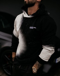 BLUZA MĘSKA SPLASH CZARNY