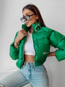 KURTKA ALAYA O LA VOGA ZIELONE JABŁKO