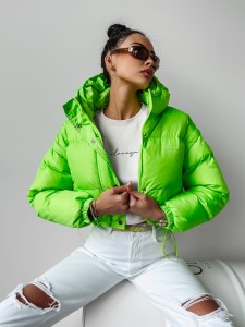 KURTKA KAMIZELKA 2 W 1 ALTIA ZIELONE JABŁKO