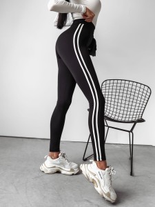 LEGGINSY O LA VOGA AMG CZARNY