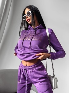 BLUZA KIKI FIOLETOWY