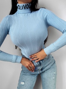SWETER O LA VOGA LAOS NIEBIESKI