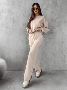 KOMPLET O LA VOGA MONA BEŻOWY