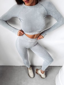 KOMPLET MEG SPRANY SZARY