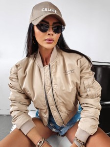 KURTKA O LA VOGA CARLENE BEŻOWY