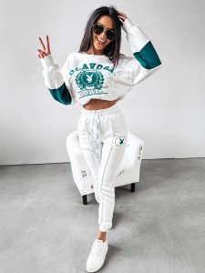 KOMPLET ABRASION O LA VOGA ECRU