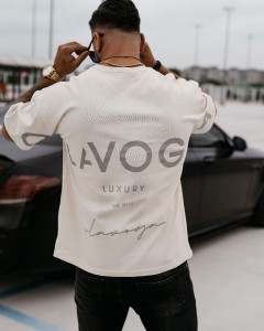 T-SHIRT MĘSKI THEMIS O LA VOGA BEŻOWY