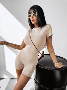 KOMPLET BOUNCE O LA VOGA BEŻOWY