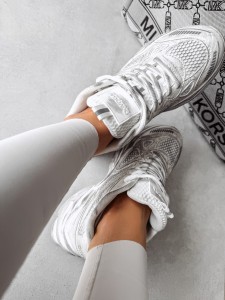 BUTY DAMSKIE O LA VOGA RUNNER BRUDNY BIAŁY