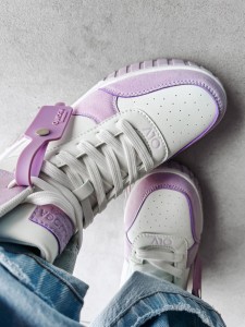 BUTY DAMSKIE O LA VOGA HYPERION BIAŁO - FIOLETOWY