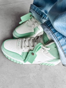 BUTY DAMSKIE O LA VOGA HYPERION BIAŁO - ZIELONY