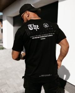 T-SHIRT MĘSKI O LA VOGA FEEL CZARNY